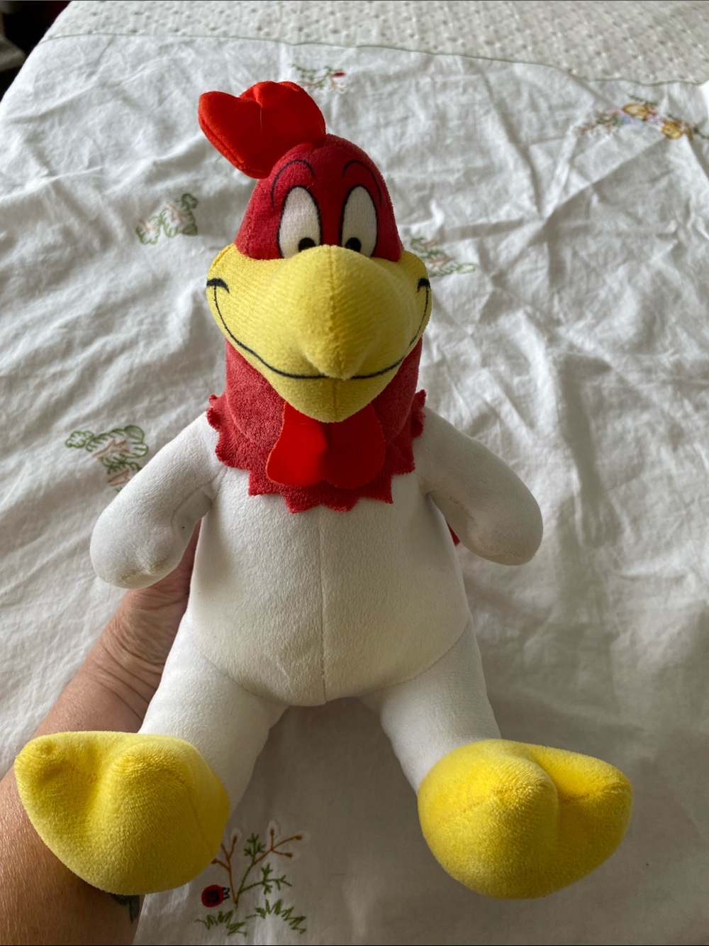 Warner Bros. Looney Tunes Red, White & Yellow Plush Rooster